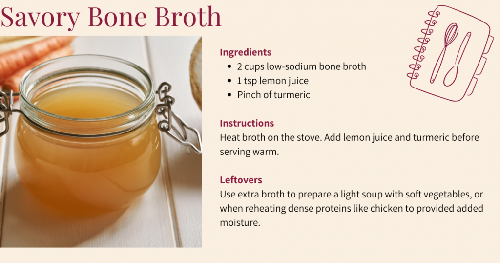 Hydration broth bariatric 